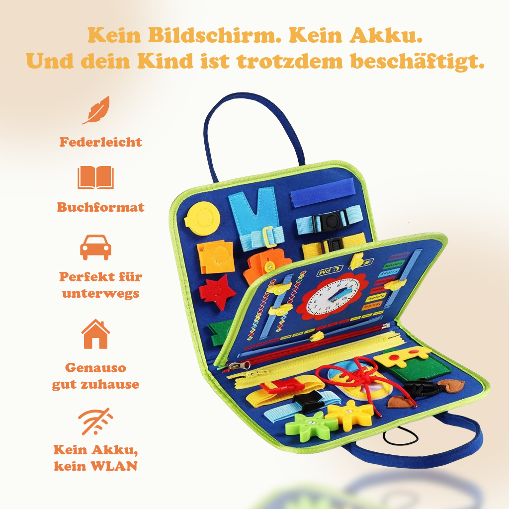 EntdeckerBuch – Montessori Beschäftigungsbuch ab 2 Jahren