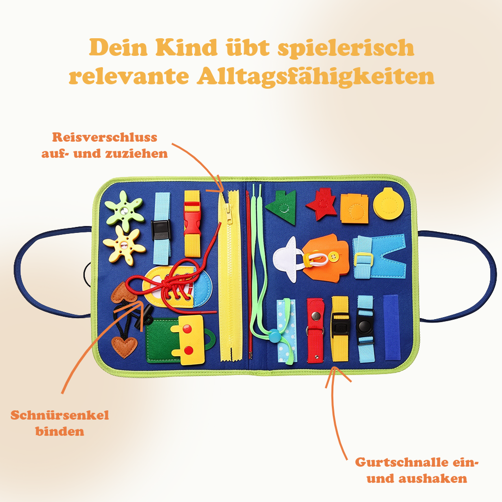 EntdeckerBuch – Montessori Beschäftigungsbuch ab 2 Jahren